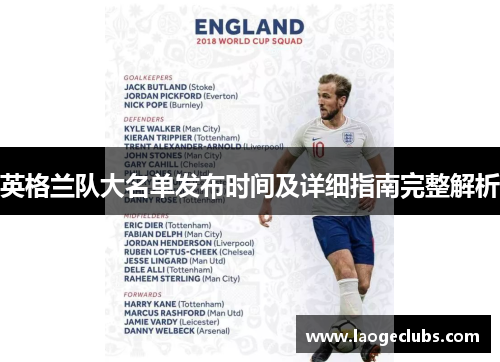 英格兰队大名单发布时间及详细指南完整解析 英格兰队大名单发布时间及详细指南完整解析