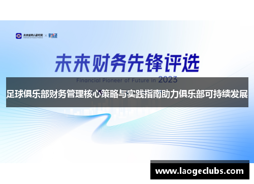 足球俱乐部财务管理核心策略与实践指南助力俱乐部可持续发展 足球俱乐部财务管理核心策略与实践指南助力俱乐部可持续发展